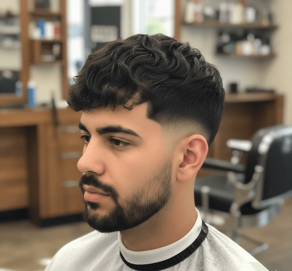 Mid Bald Fade Haircut