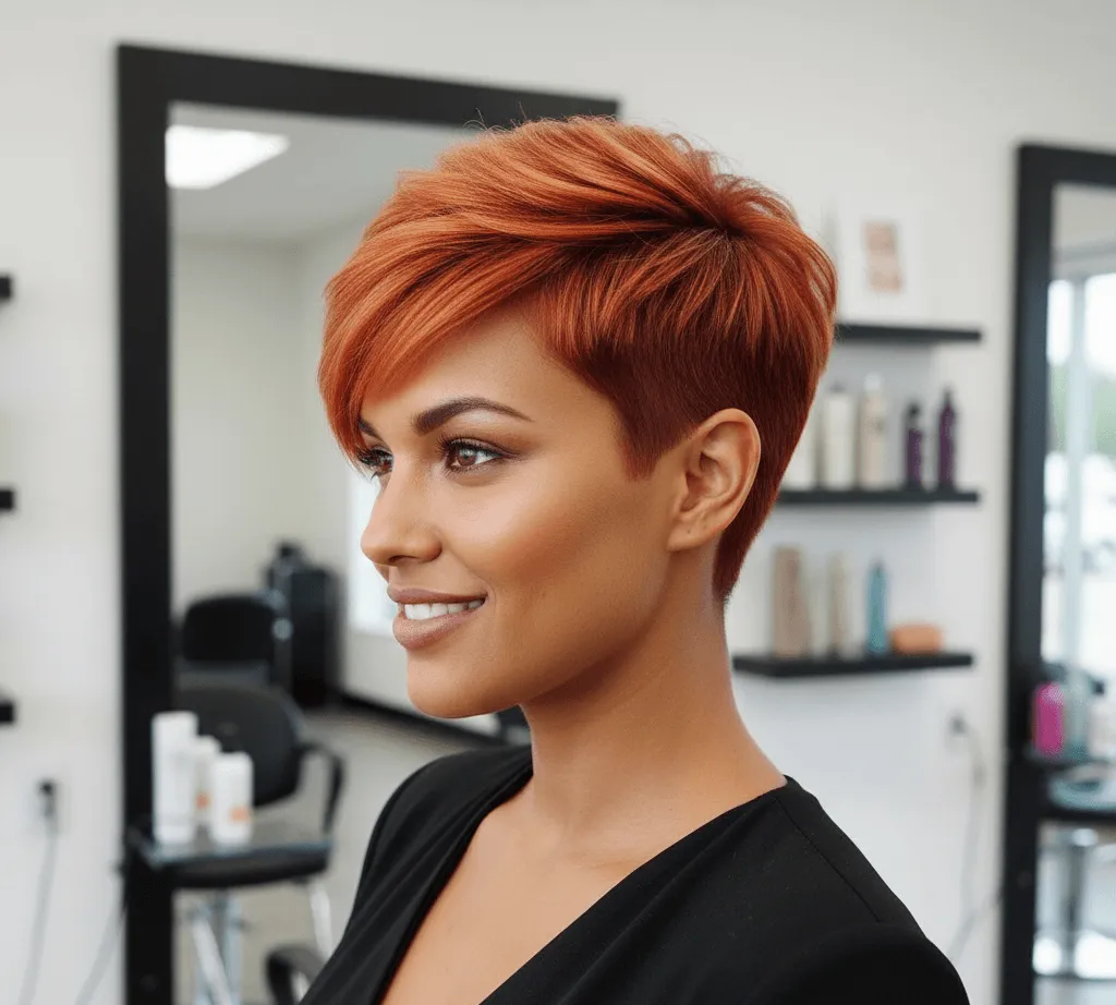 Mid Wedge Fade Haircut