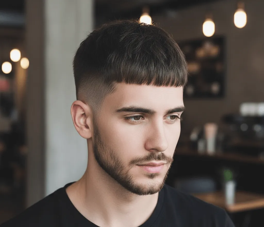Modern CaesarCrop Haircut