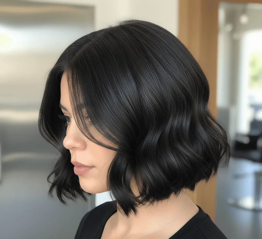 Sleek Cut for Thick Hair