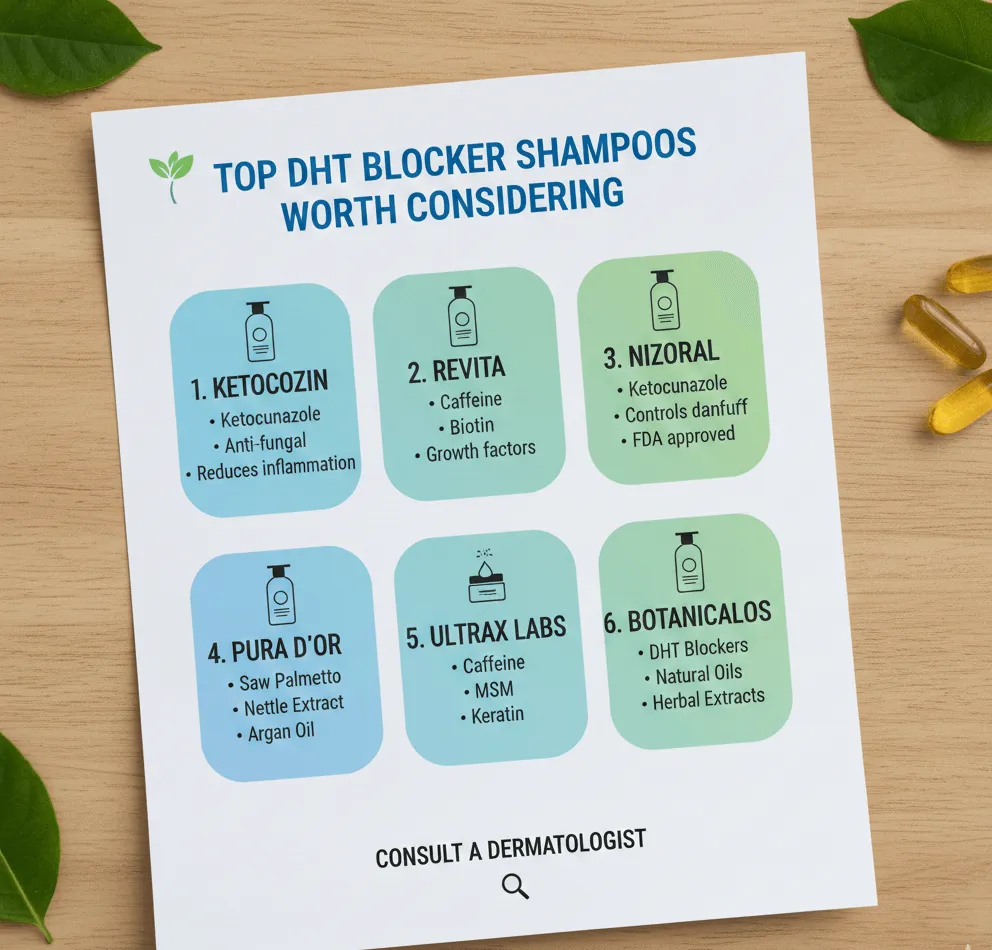 Top DHT Blocker Shampoos Worth Considering