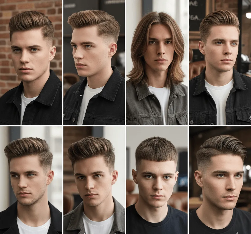 Trendy White Boy Haircuts