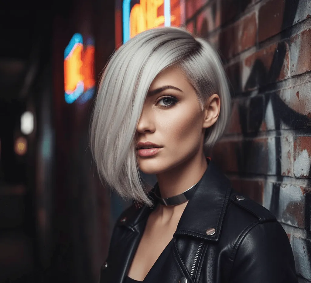 Two-Tone Bob with Undercut