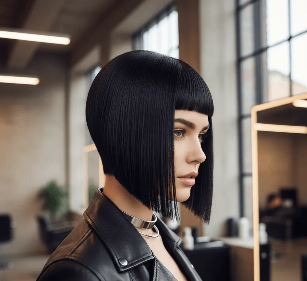 Wedge Fade for Straight Hair