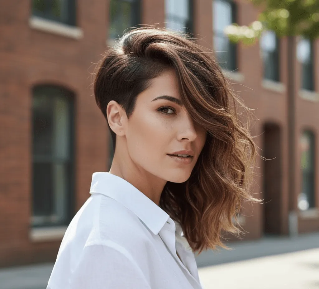 Wedge Fade with Long Top