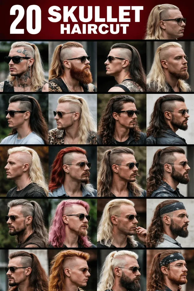 20 Skullet Haircut