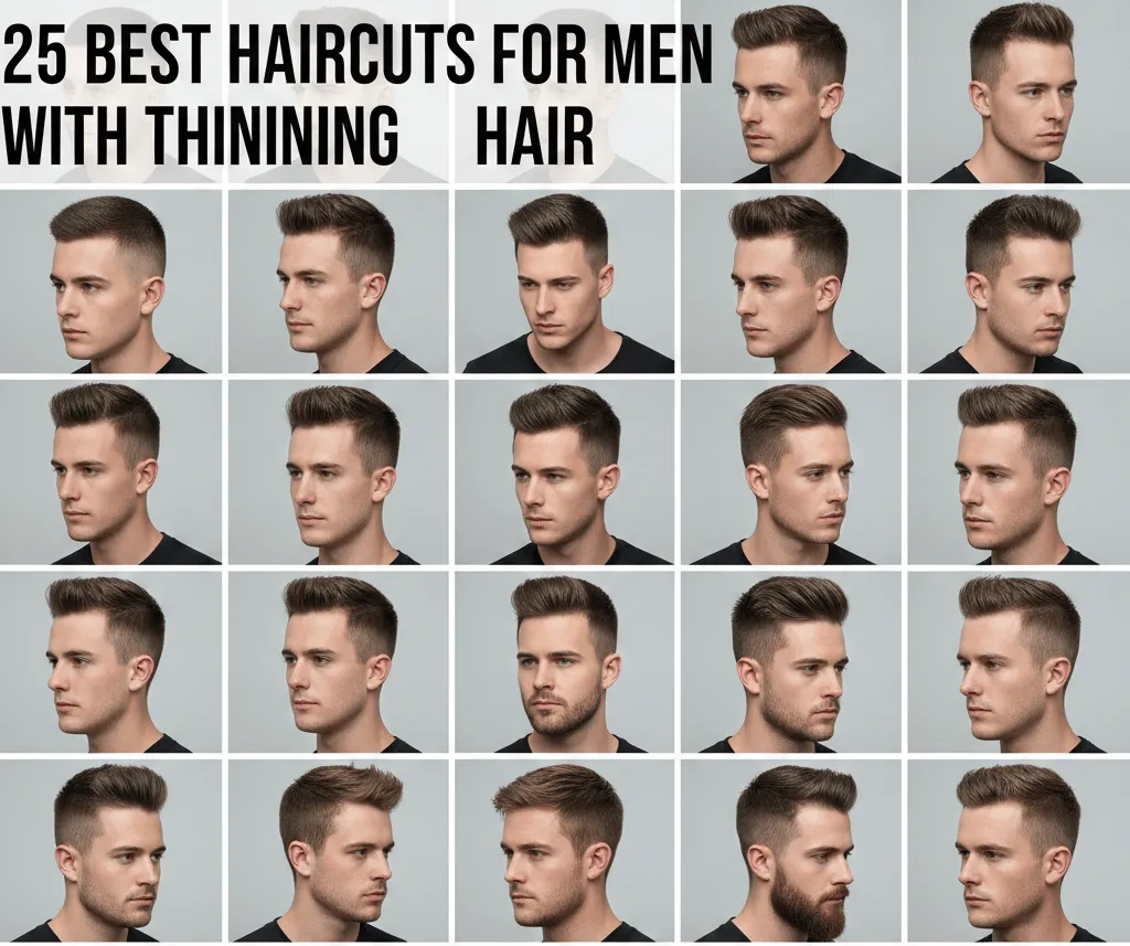 25 Best Haircuts for Men With Thinning Hair