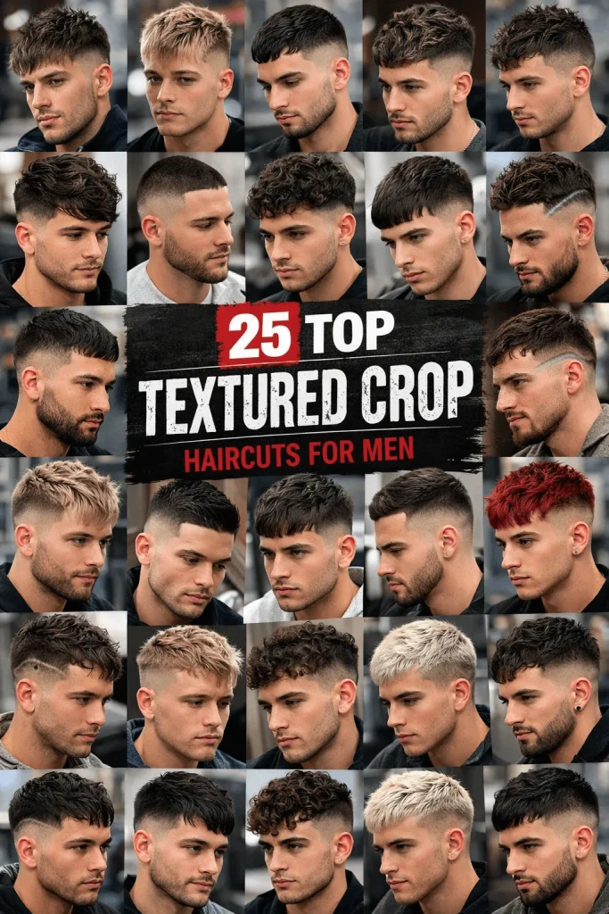 25 Top Textured Crop Haircuts for Men