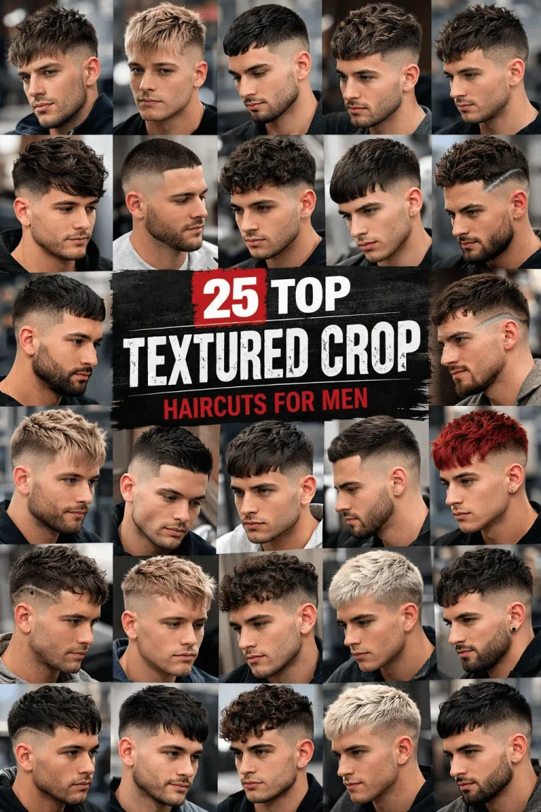 25 Top Textured Crop Haircuts for Men