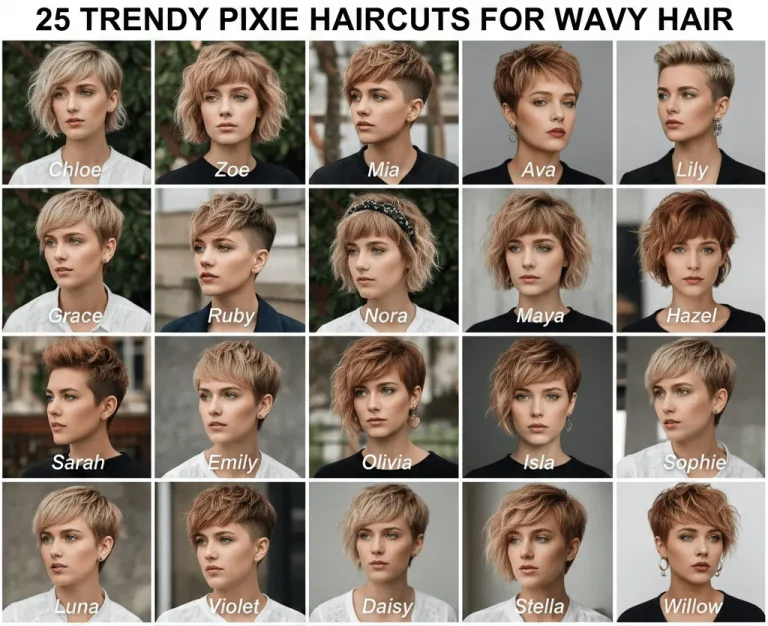 25 Trendy Pixie Haircuts for Wavy Hair