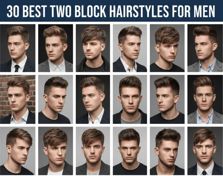 30 Best Two Block Hairstyles for Men