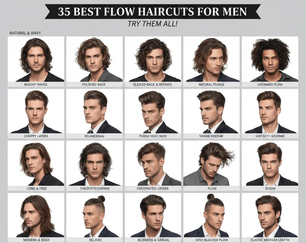 35 Best Flow Haircuts for Men