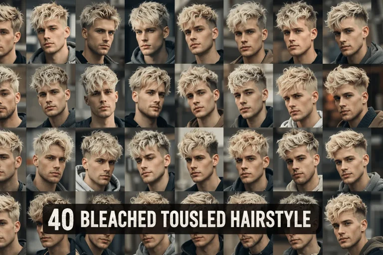 40 Bleached Tousled Hairstyle