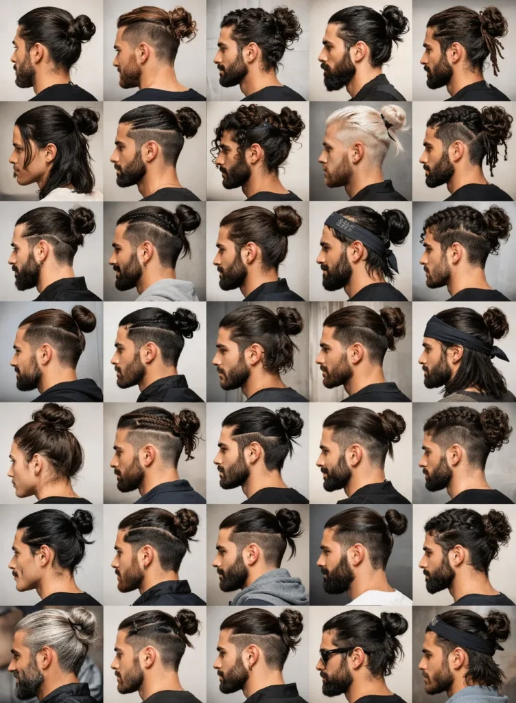 40 Men Bun Hairstyles