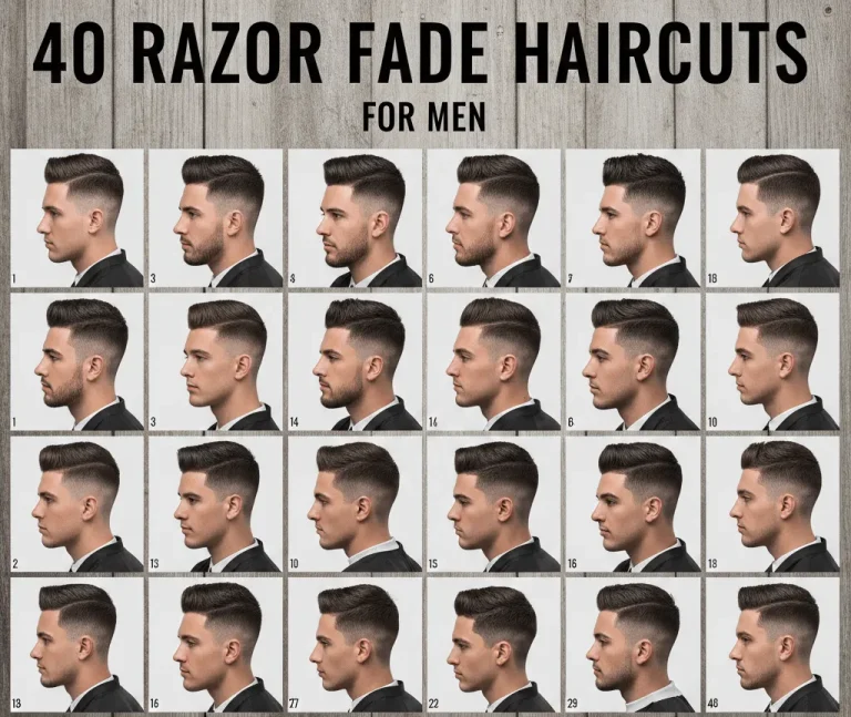 40 Razor Fade Haircut