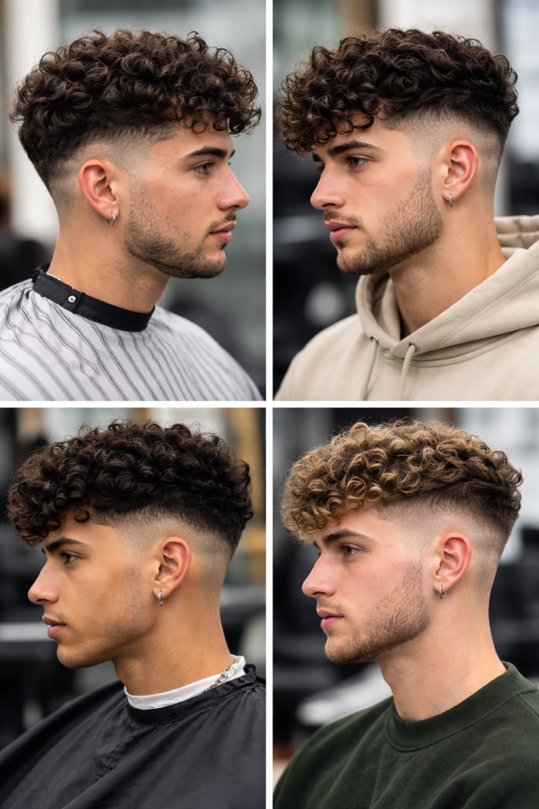 5 New Semi Curly Hairstyles for male
