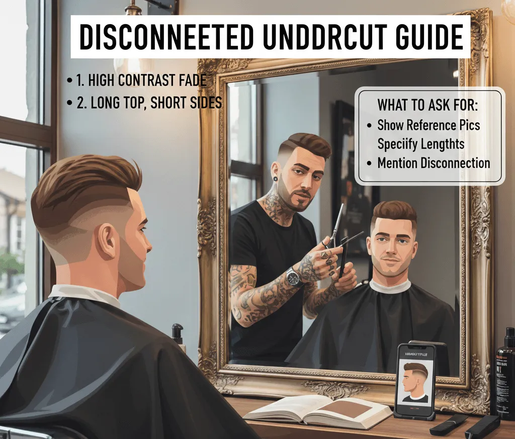 Ask Your Barber for a Disconnected Undercut