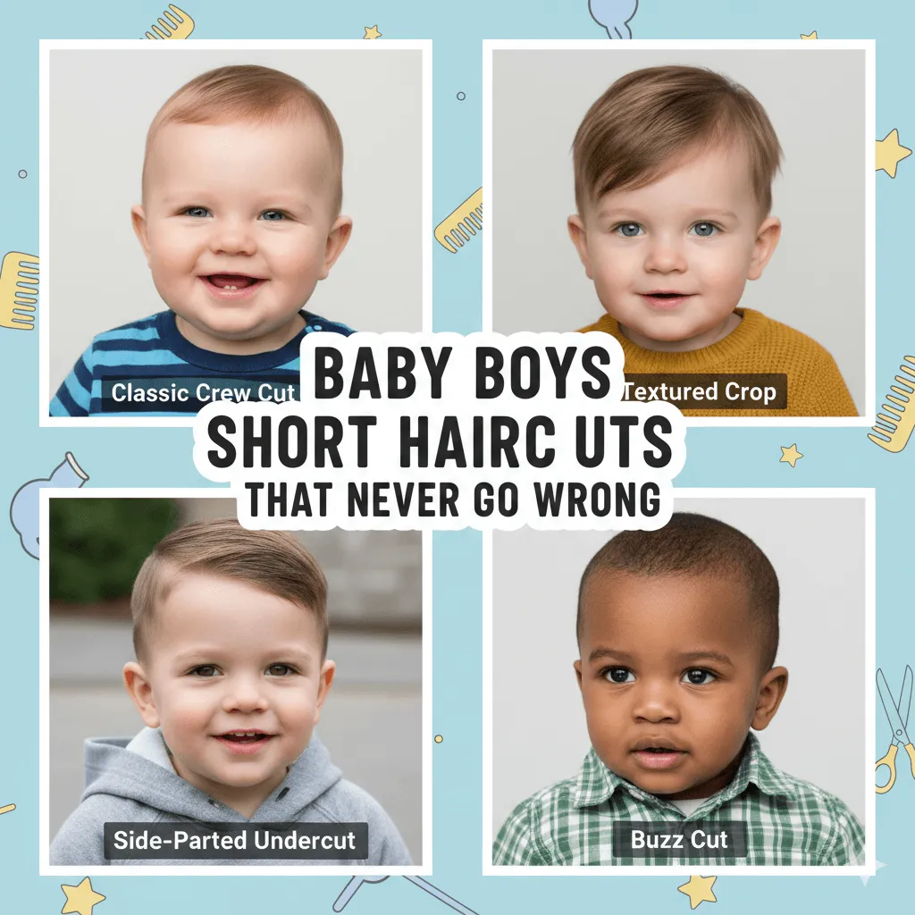 Boys Short Haircuts That Never Go Wrong