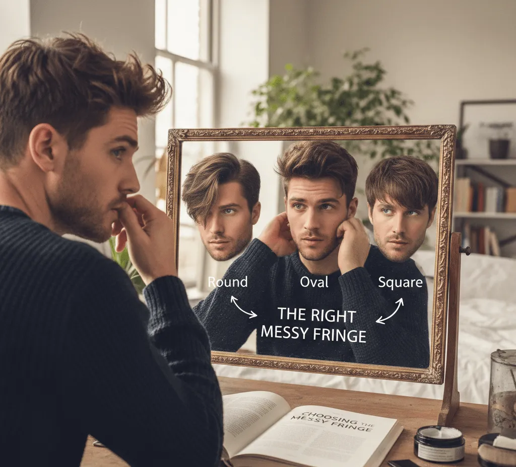 Choosing the Right Messy Fringe for Your Face Shape