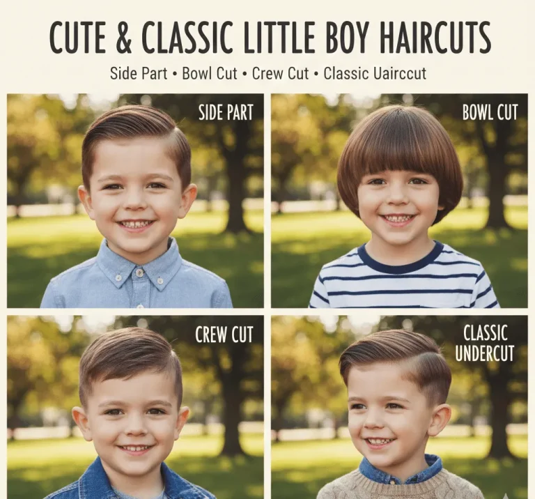 Cute and Classic Little Boy Haircuts