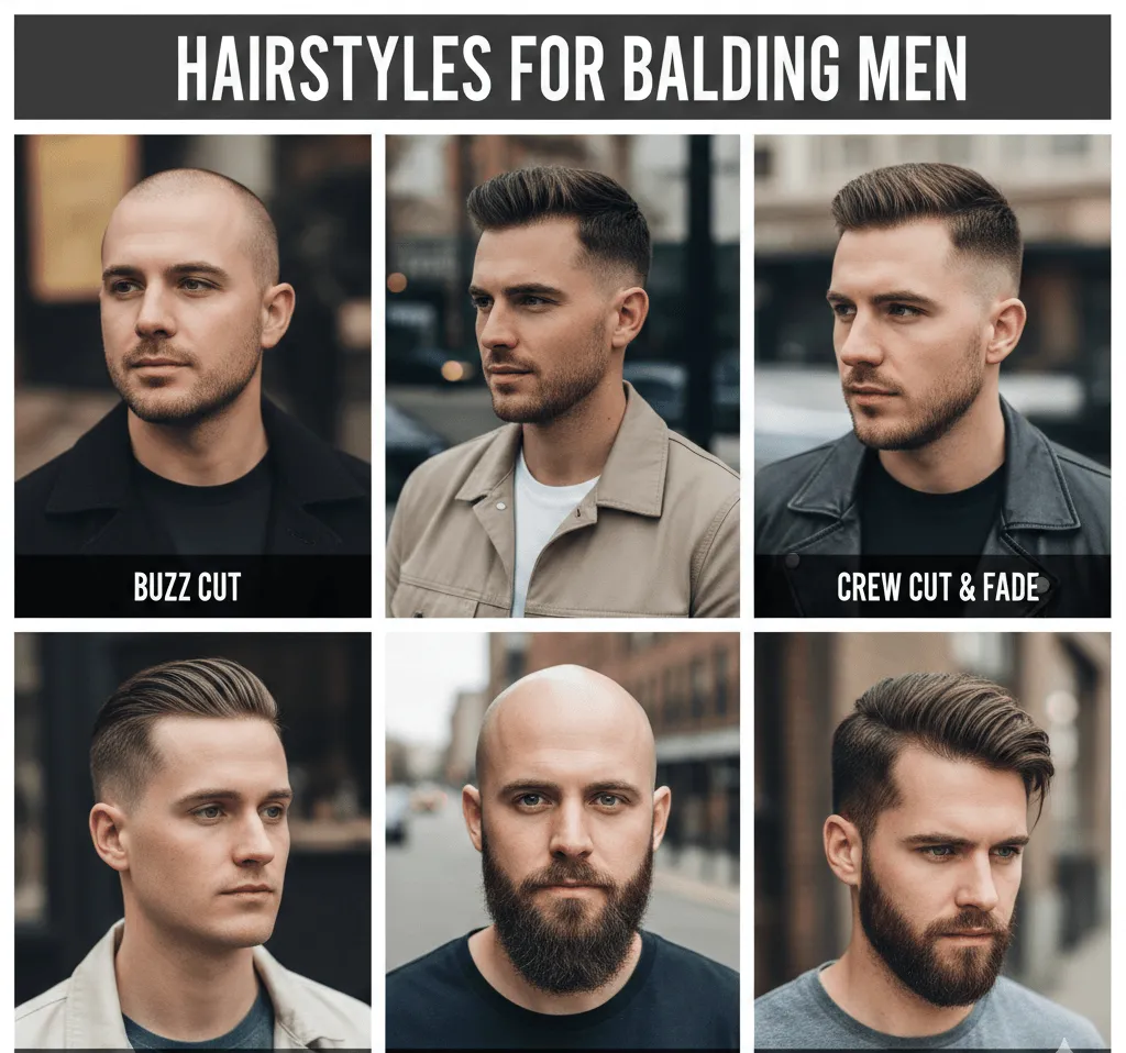 Hairstyles for Balding Men