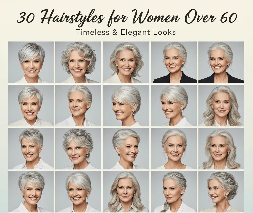 Hairstyles for Women Over 60