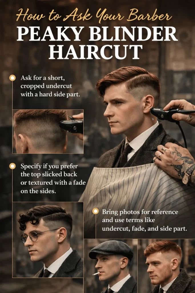 How to Ask Your Barber for a Peaky Blinder Haircut