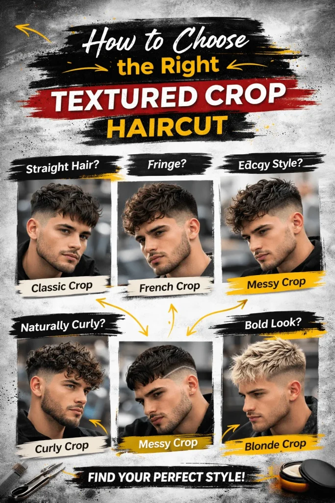 How to Choose the Right Textured Crop Haircut