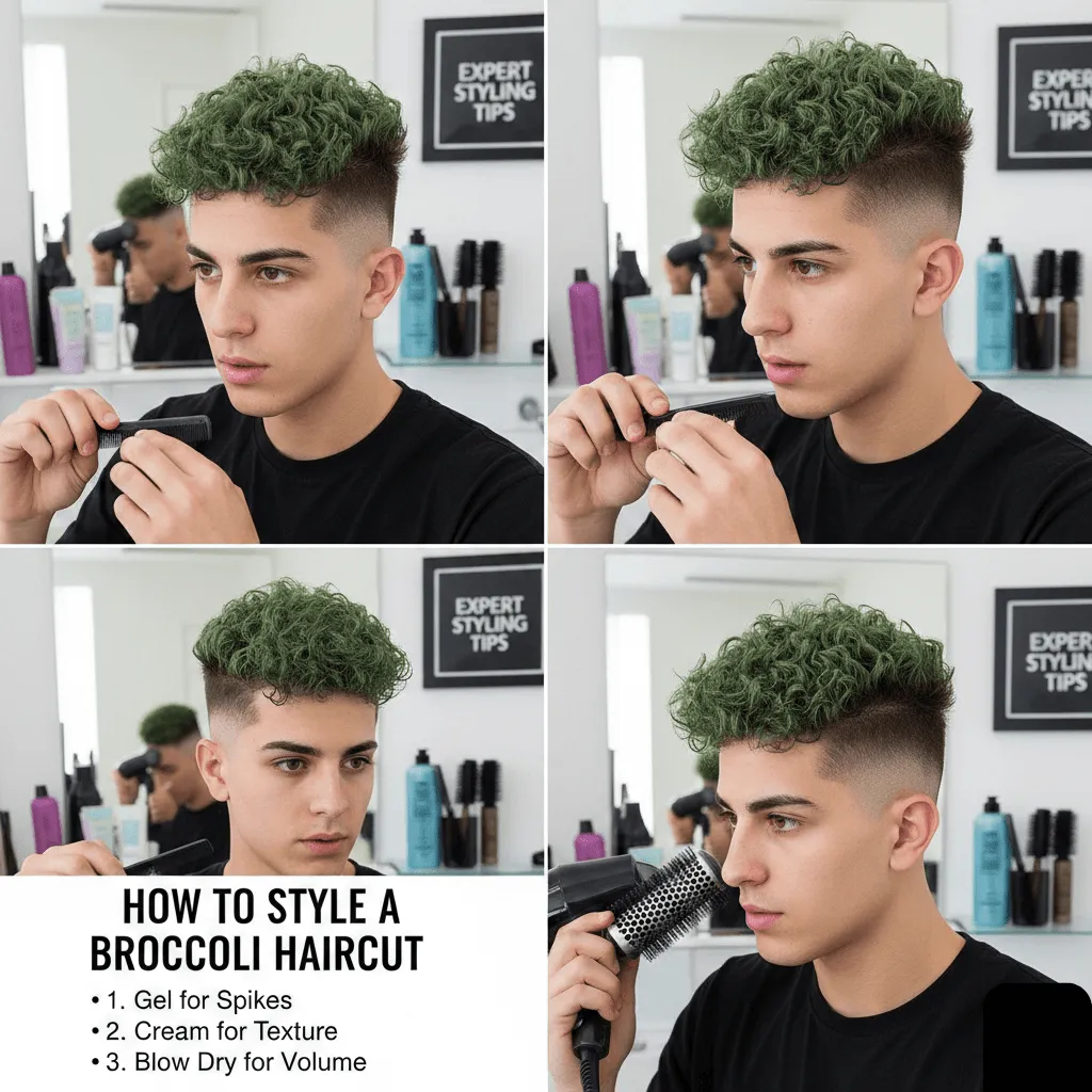 How to Style a Broccoli Haircut (Expert Styling Tips)