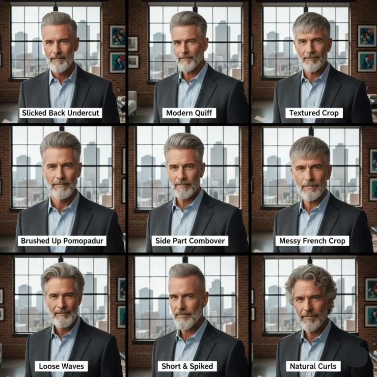 Modern Hairstyles for Older Men
