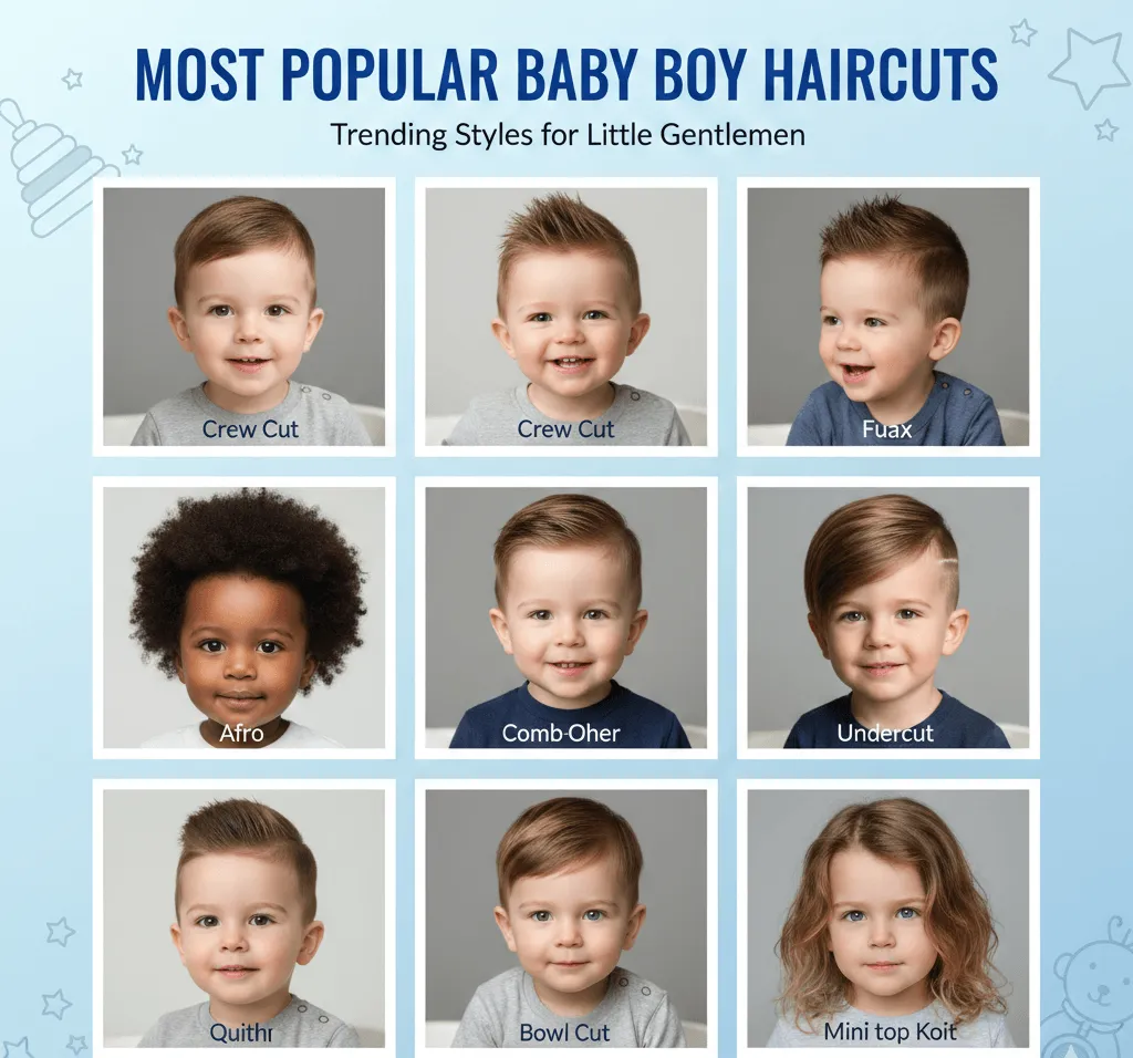 Most Popular Baby Boy Haircuts