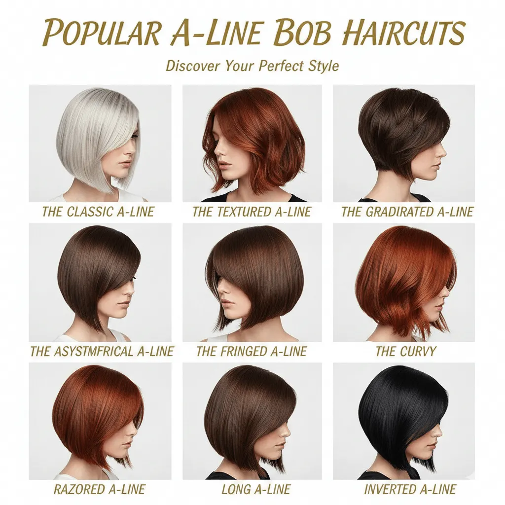 Popular A-Line Bob Haircuts