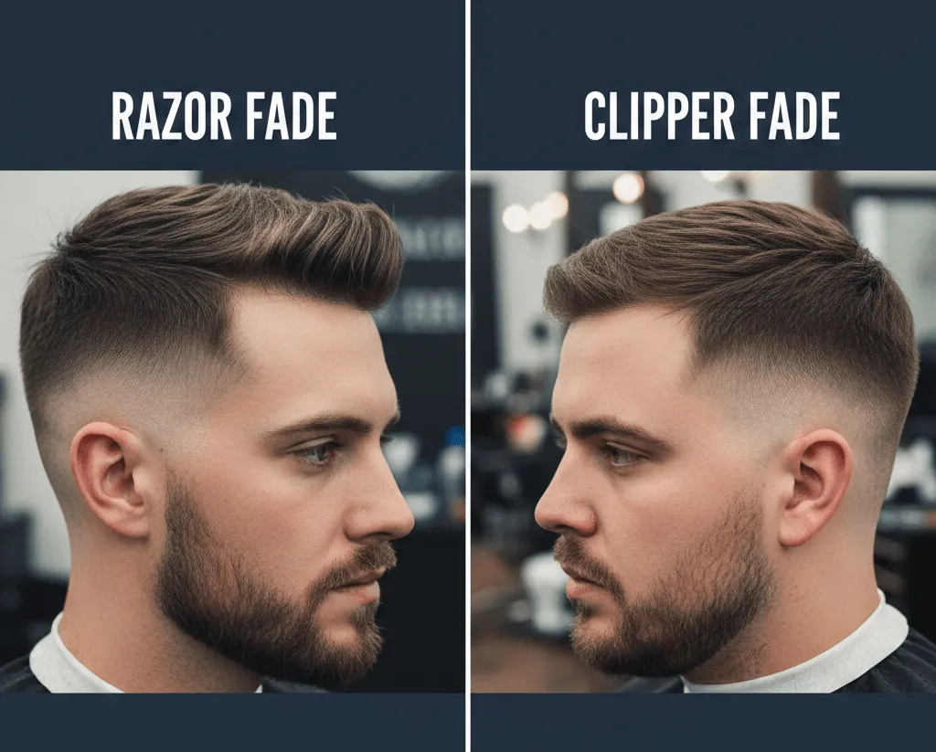 Razor Fade vs Clipper Fade