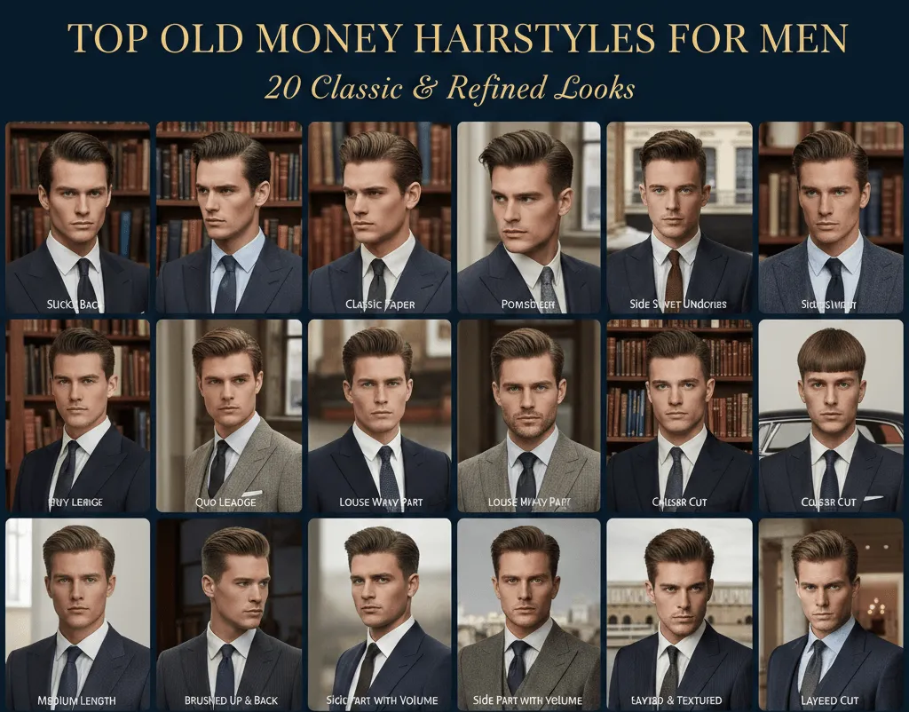 Top Old Money Hairstyle for Men