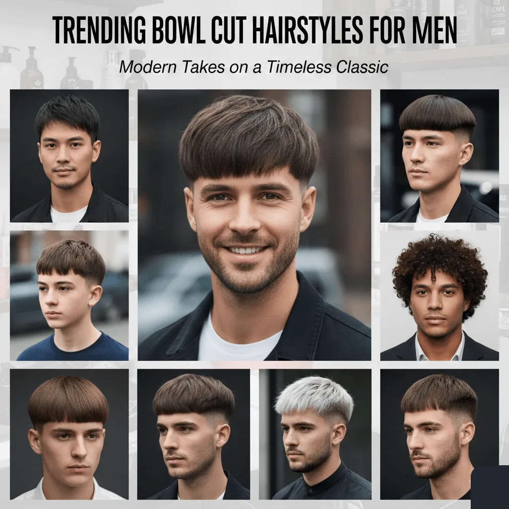 Trending Bowl Cut Hairstyles for Men