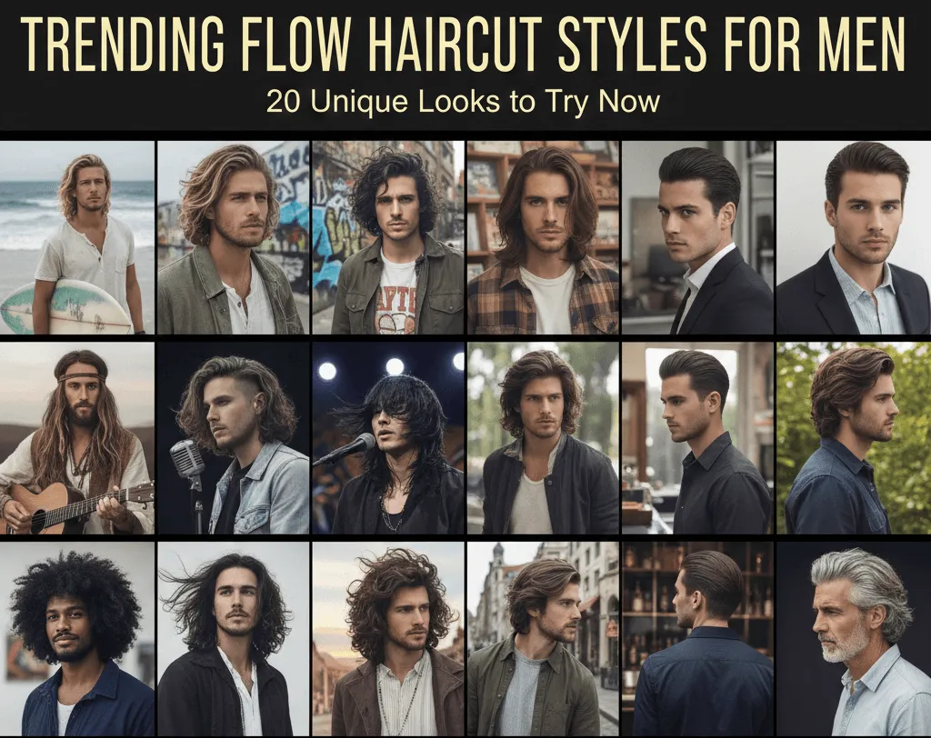 Trending Flow Haircut Styles for Men
