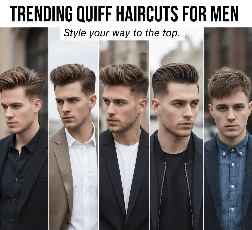 Trending Quiff Haircuts for Men
