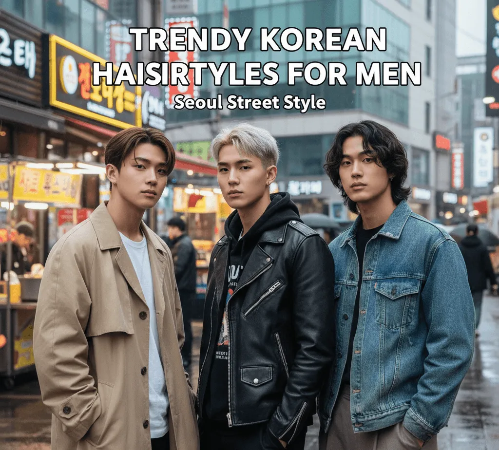 Trendy Korean Hairstyles for Men