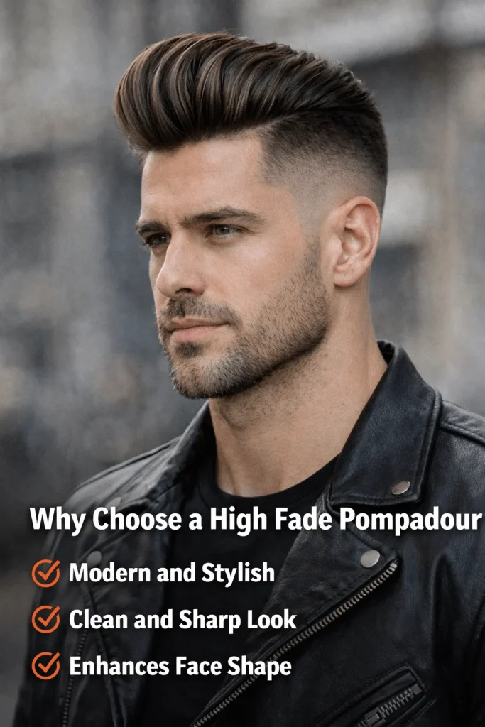 Why Choose a High Fade Pompadour