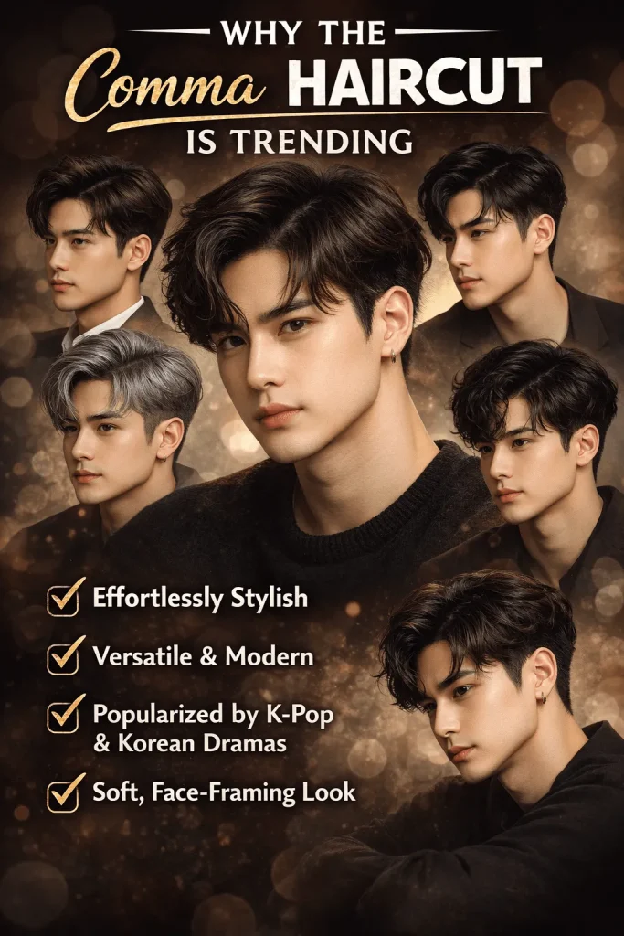 Why The Comma Haircut Is Trending