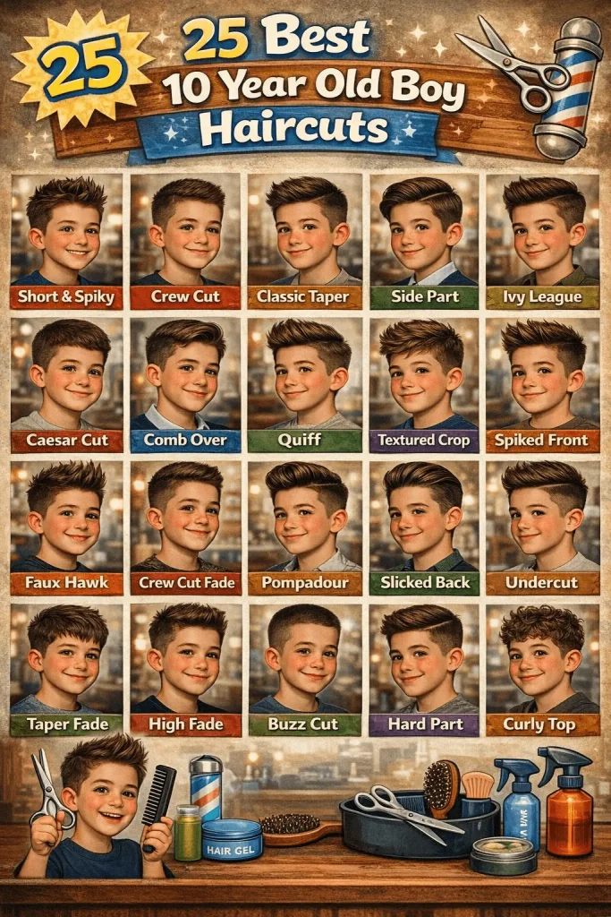 25 Best 10 Year Old Boy Haircut