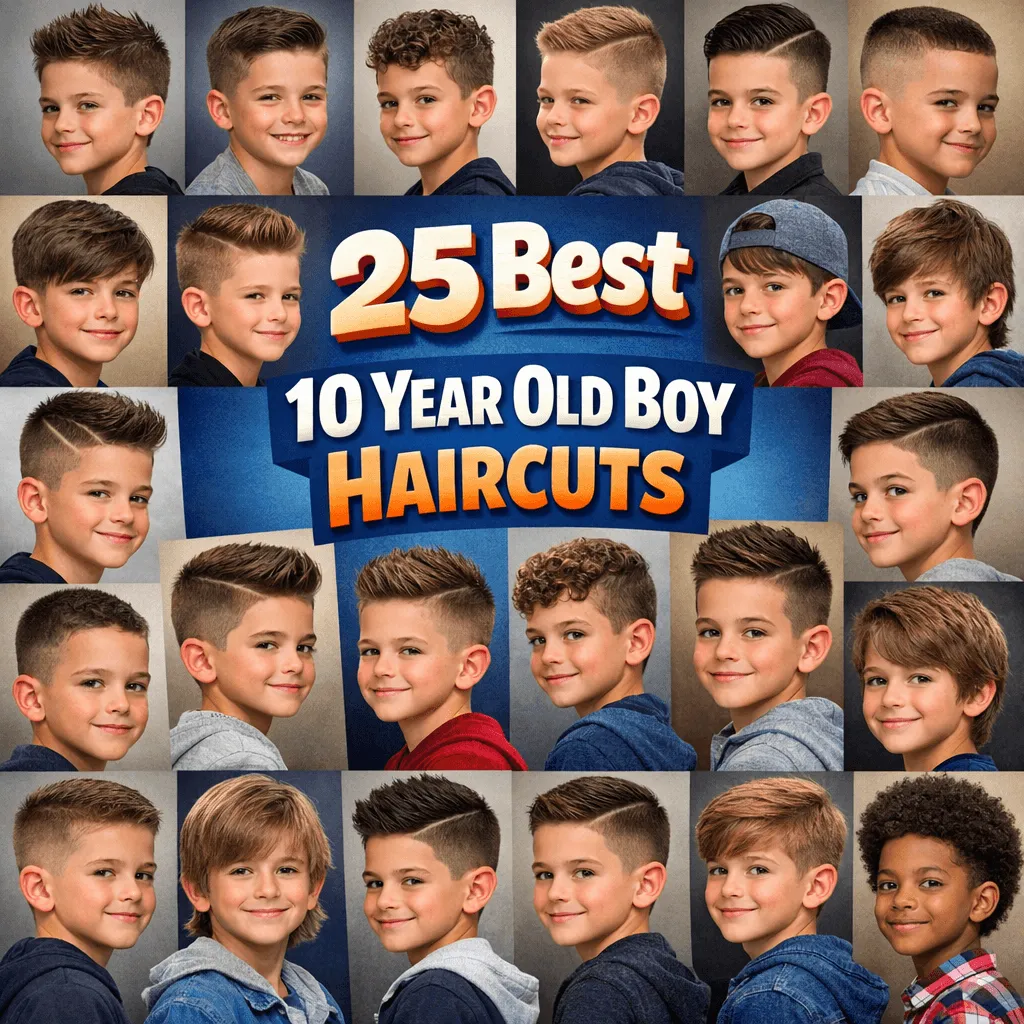 25 Best 10 Year Old Boy Haircuts