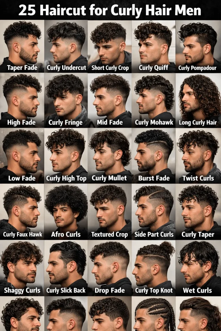 25 Haircut for Curly Hair Men