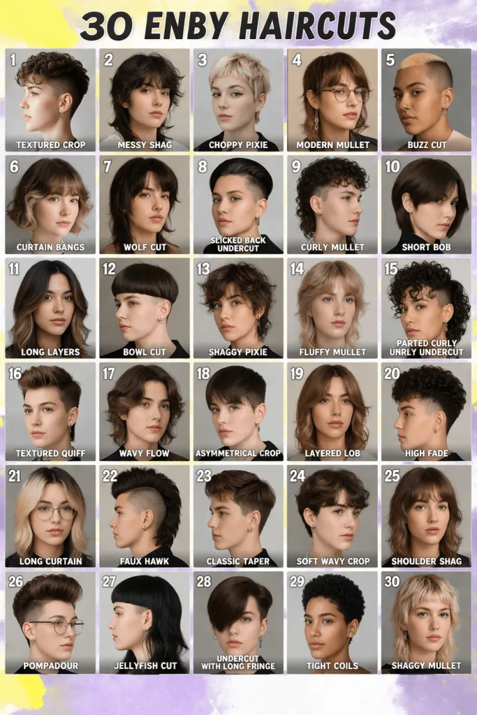 30 Enby Haircut