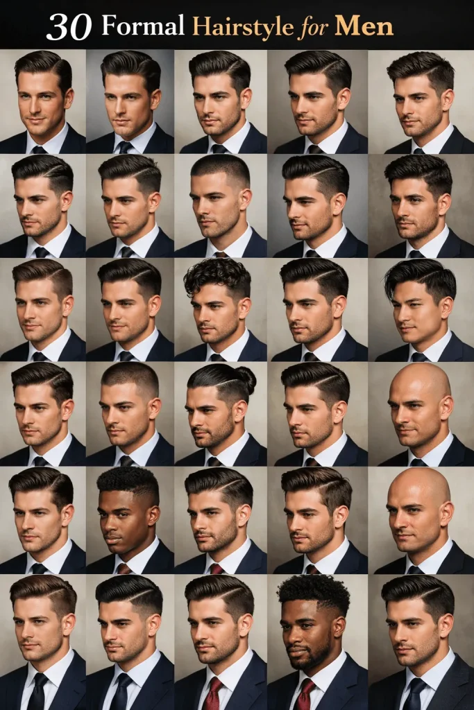 30 Formal Hairstyle for Men