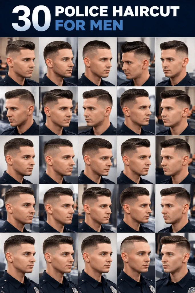 30 Police Haircut for Men