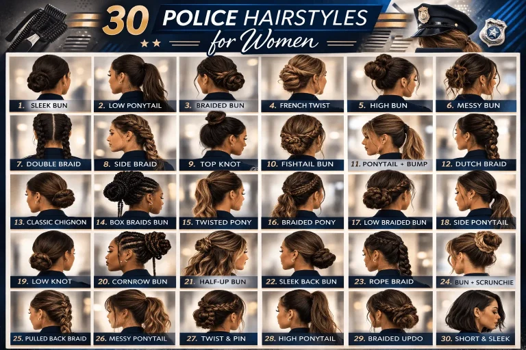 30 Police Hairstyles for Women