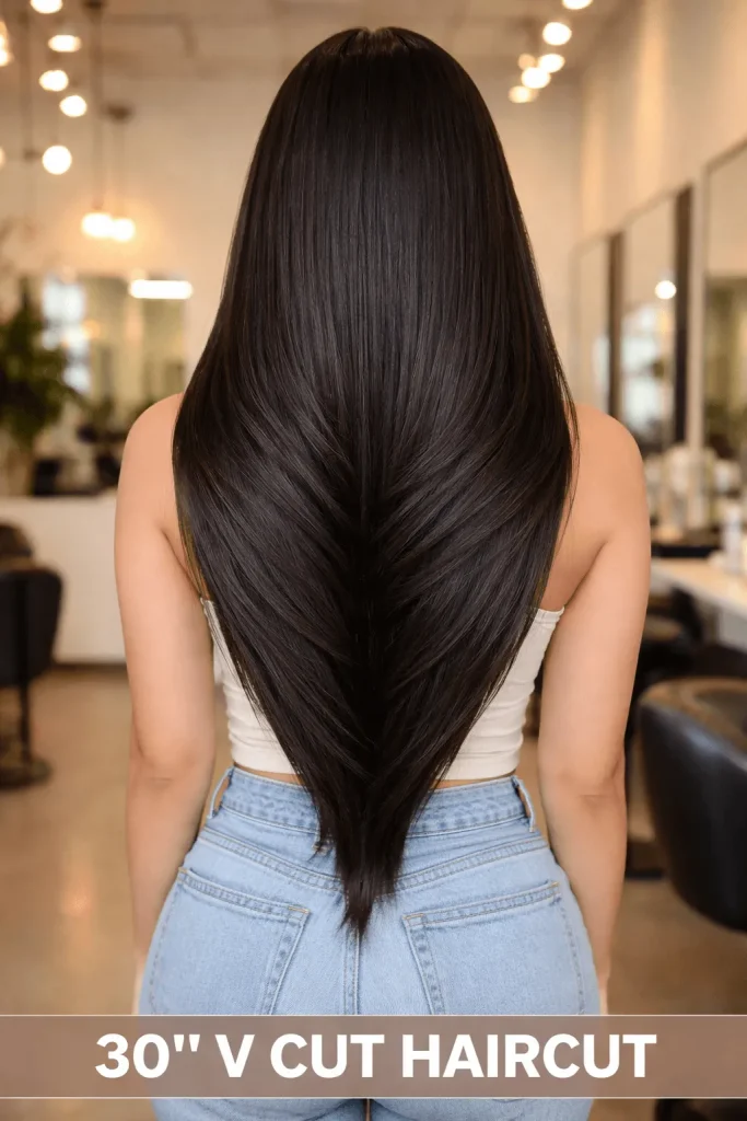 30 V Cut Haircut