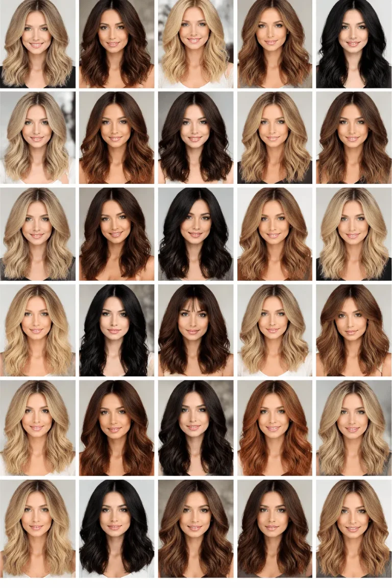 40 Collarbone Length Hair