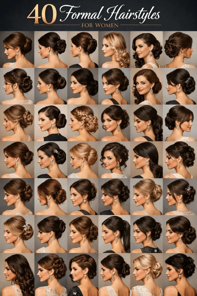 40 Formal Hairstyles for Women